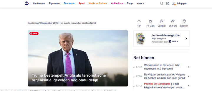 Dutch Media Narratives in 2025: Polarization, War, and Public Fatigue